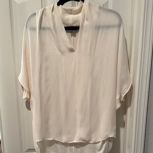 Elegant Cream Women's Top